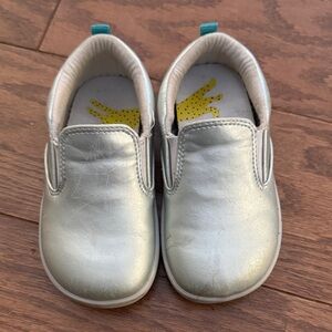Kids Metallic Slip-On Sneakers